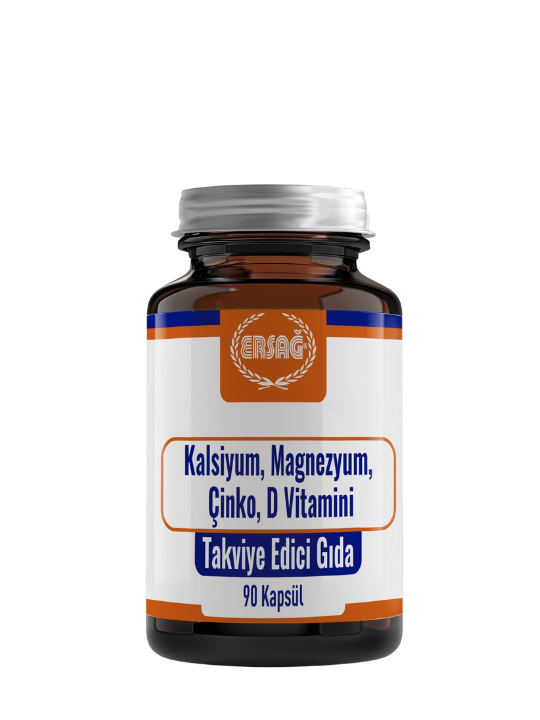 KALSİYUM, MAGNEZYUM, ÇİNKO, D VİTAMİNİ